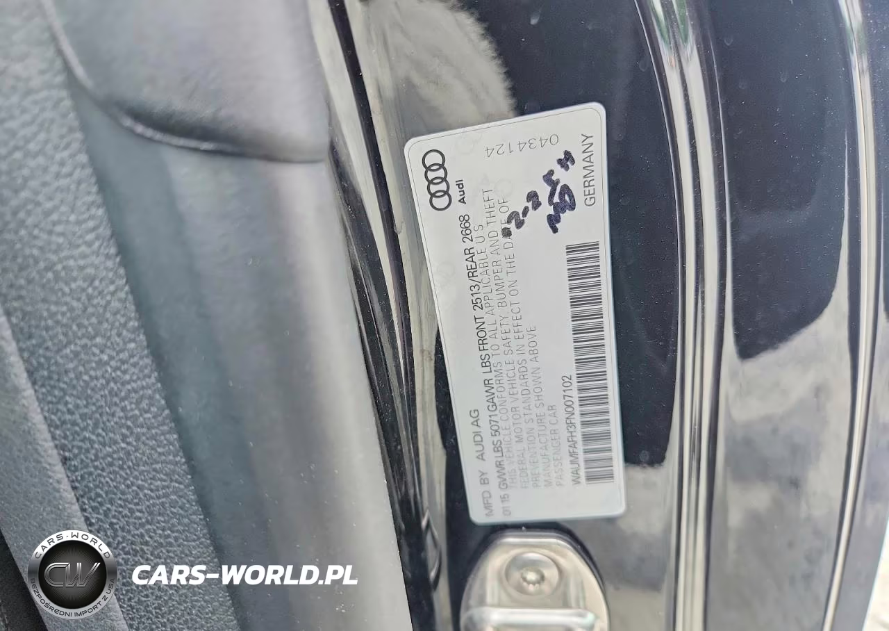 2015 Audi A5 Premium Plus VIN:WAUMFAFH3FN007102 - 12