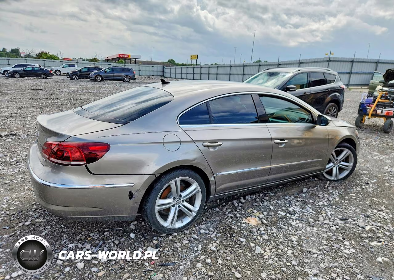 2013 Volkswagen Cc Sport VIN:WVWBP7AN4DE537969 - 3