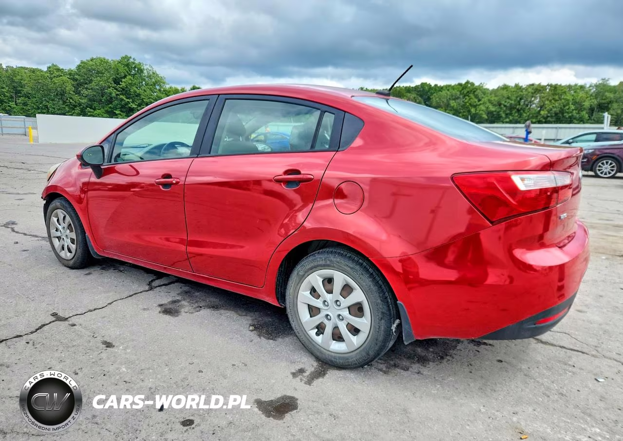 2013 Kia Rio Lx VIN:KNADM4A32D6125829 - 2