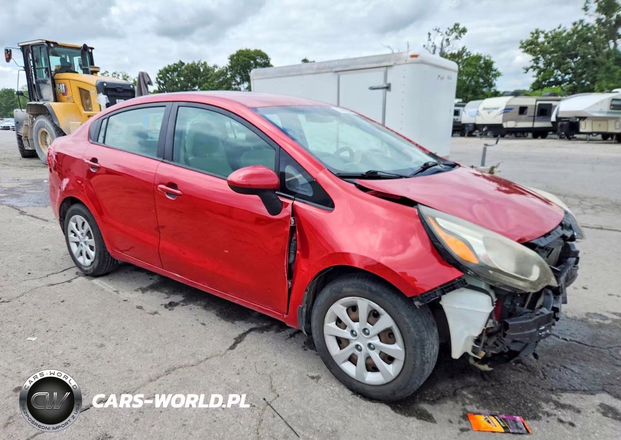2013 Kia Rio Lx VIN:KNADM4A32D6125829 - 4