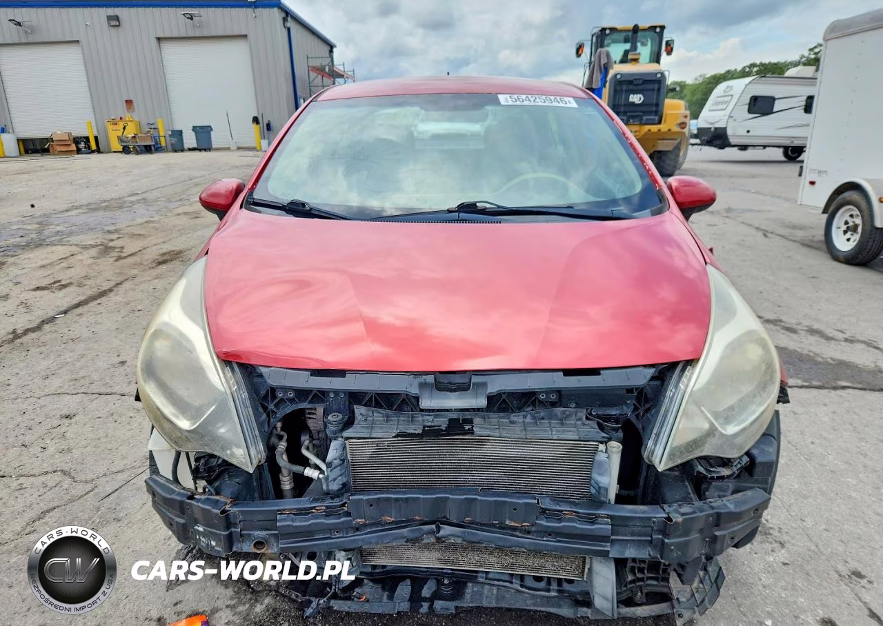 2013 Kia Rio Lx VIN:KNADM4A32D6125829 - 5