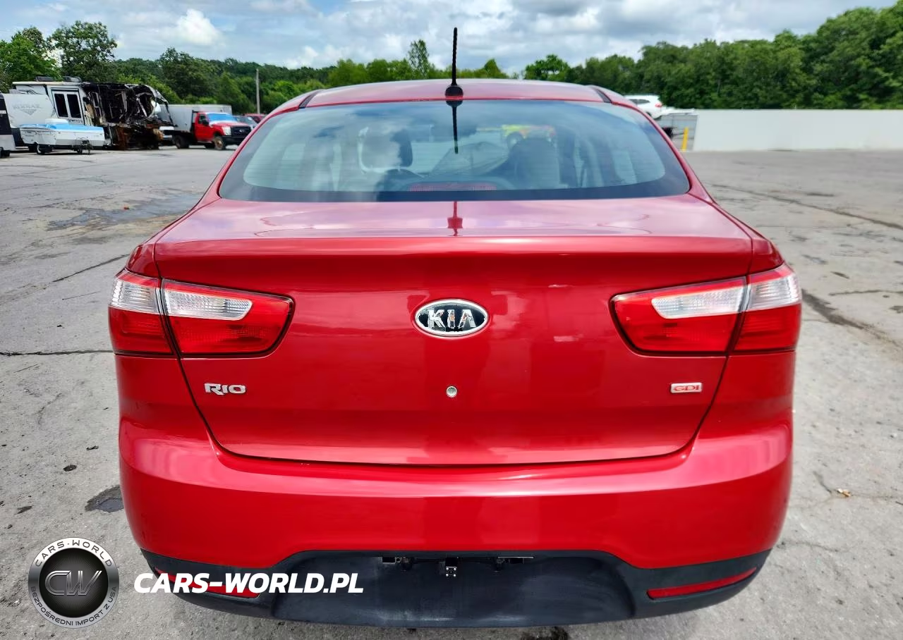 2013 Kia Rio Lx VIN:KNADM4A32D6125829 - 6
