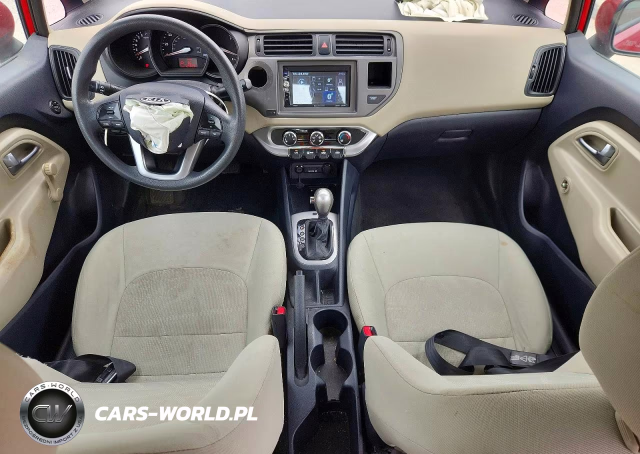 2013 Kia Rio Lx VIN:KNADM4A32D6125829 - 8