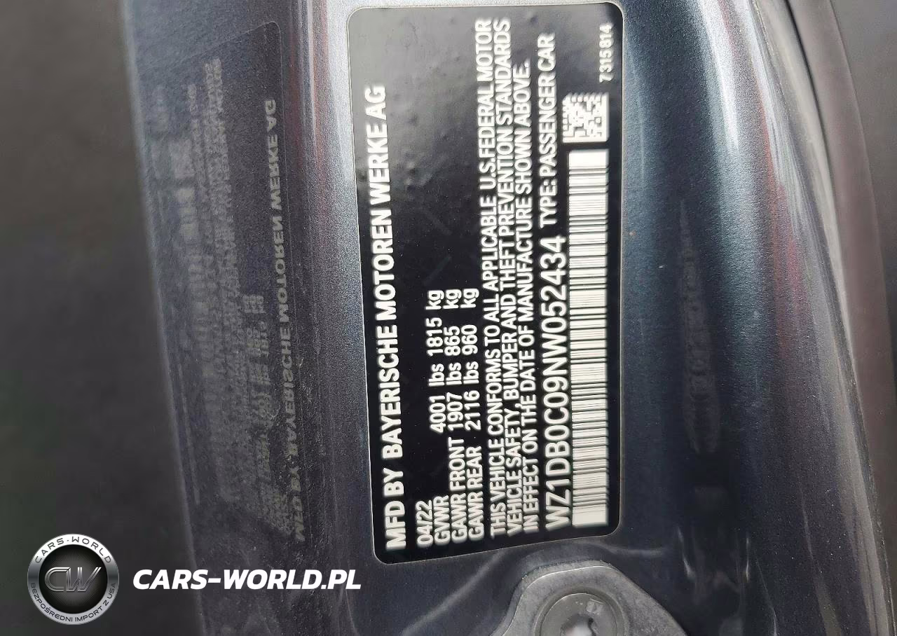2022 Toyota Gr Supra 3.0 Premium VIN:WZ1DB0C09NW052434 - 13