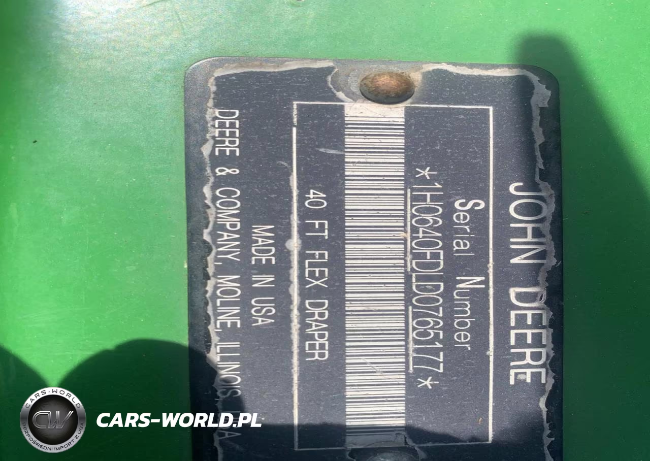 2013 John Deere 640Fd - Flex Draper Head VIN:1H0640FDLD0765177 - 9