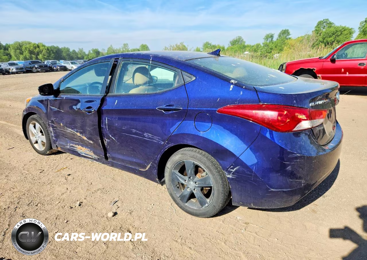 2013 Hyundai Elantra Gls VIN:5NPDH4AE0DH314266 - 2