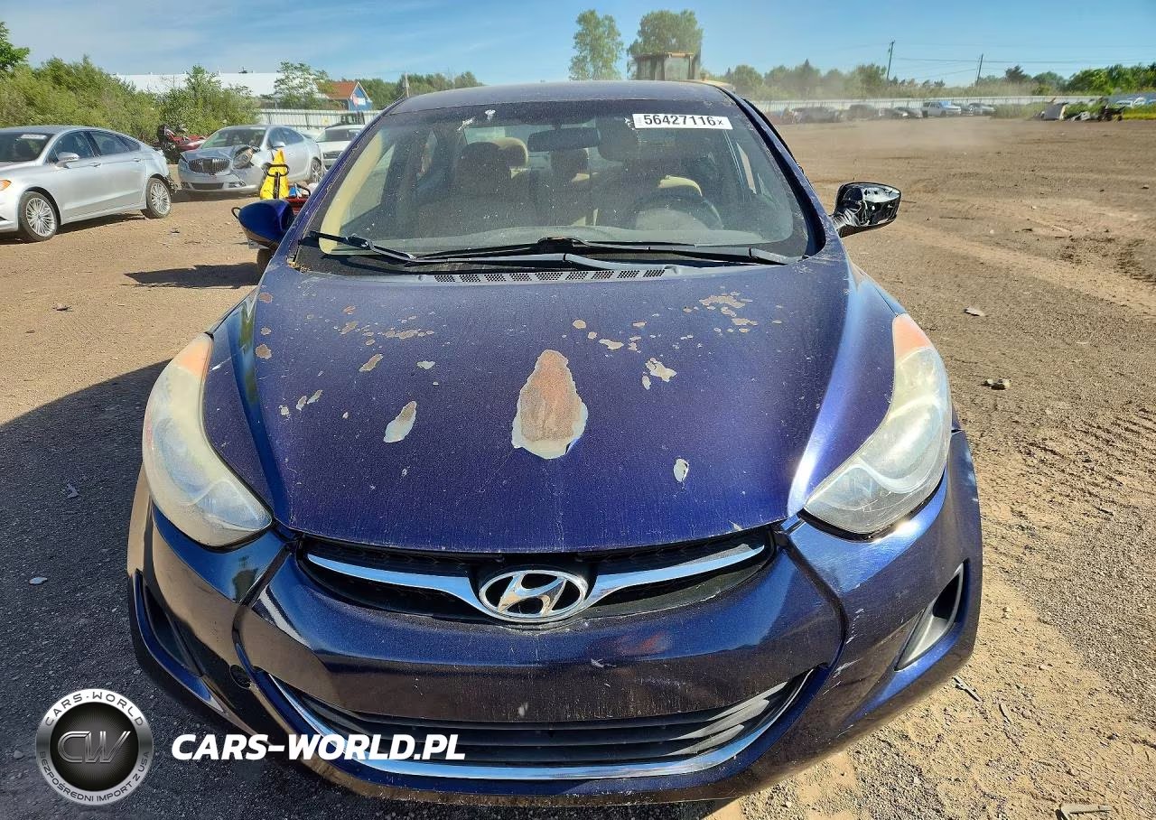 2013 Hyundai Elantra Gls VIN:5NPDH4AE0DH314266 - 5