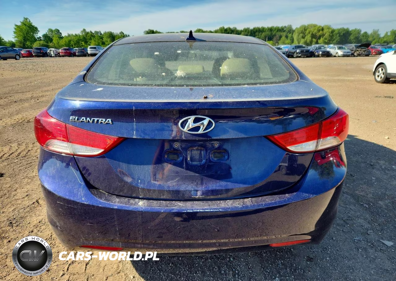 2013 Hyundai Elantra Gls VIN:5NPDH4AE0DH314266 - 6