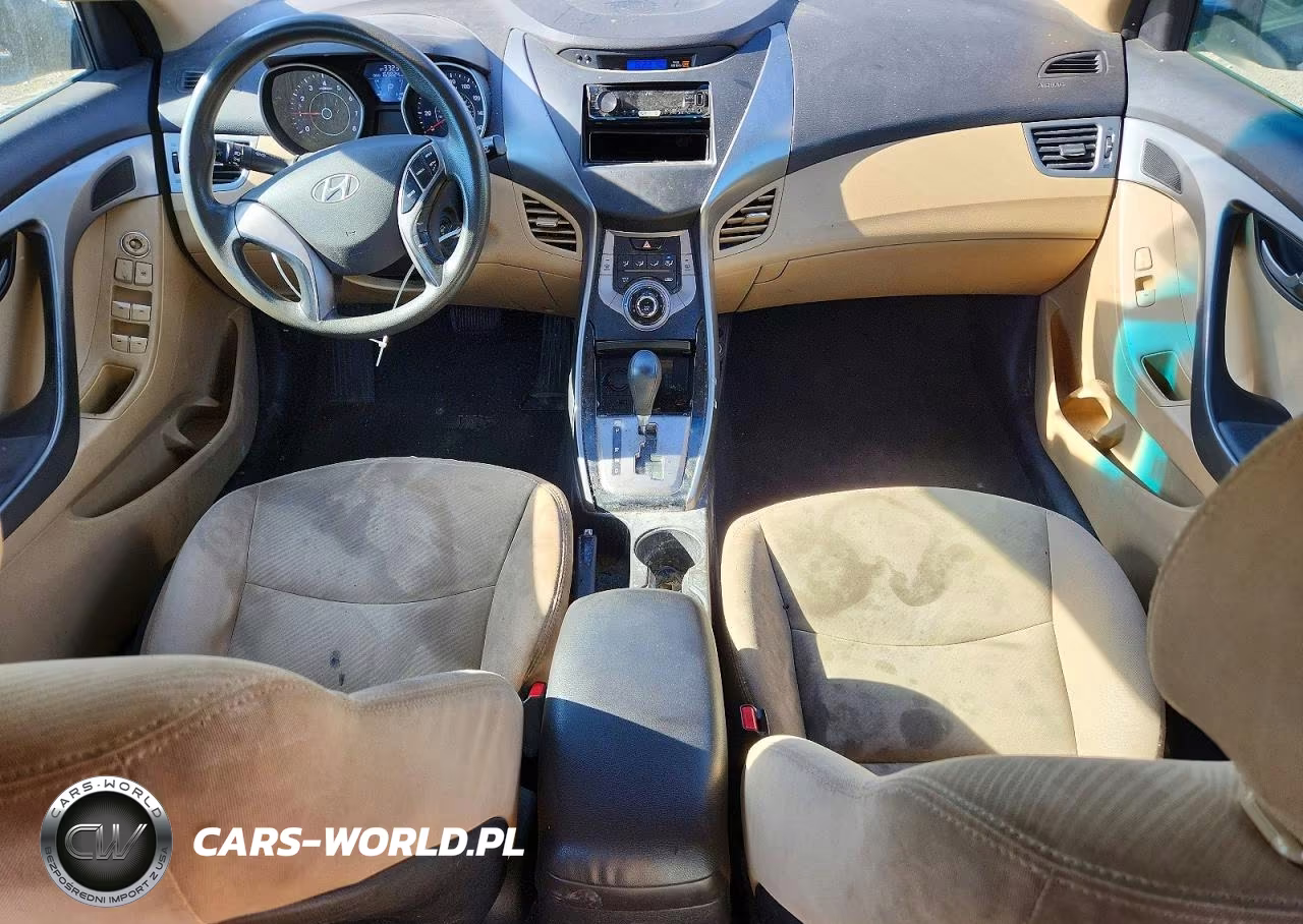 2013 Hyundai Elantra Gls VIN:5NPDH4AE0DH314266 - 8