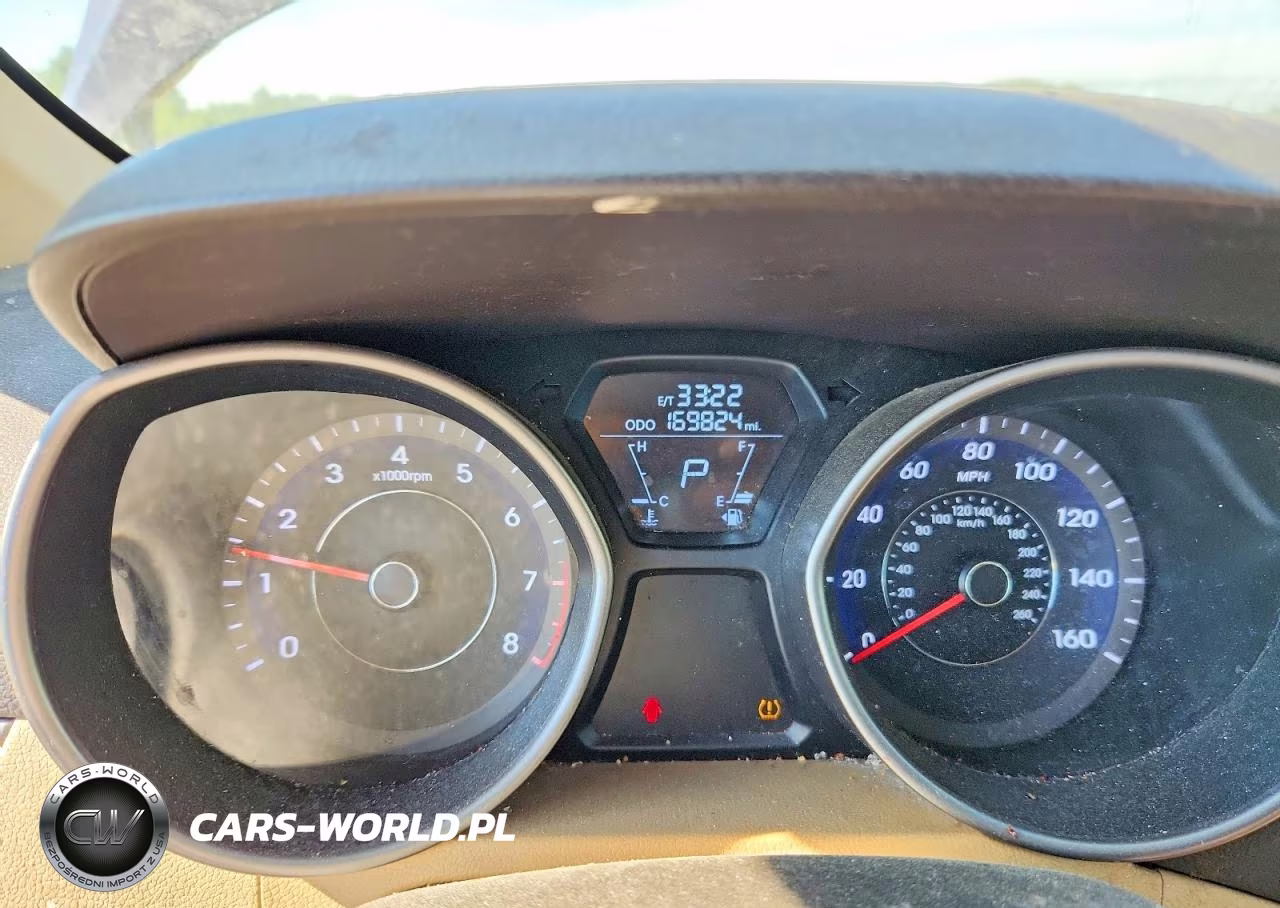 2013 Hyundai Elantra Gls VIN:5NPDH4AE0DH314266 - 9