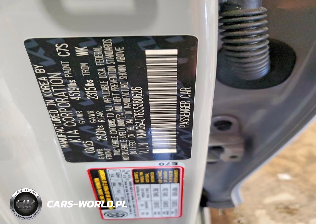 2025 Kia K5 Gt Line VIN:KNAG64J76S5380626 - 12