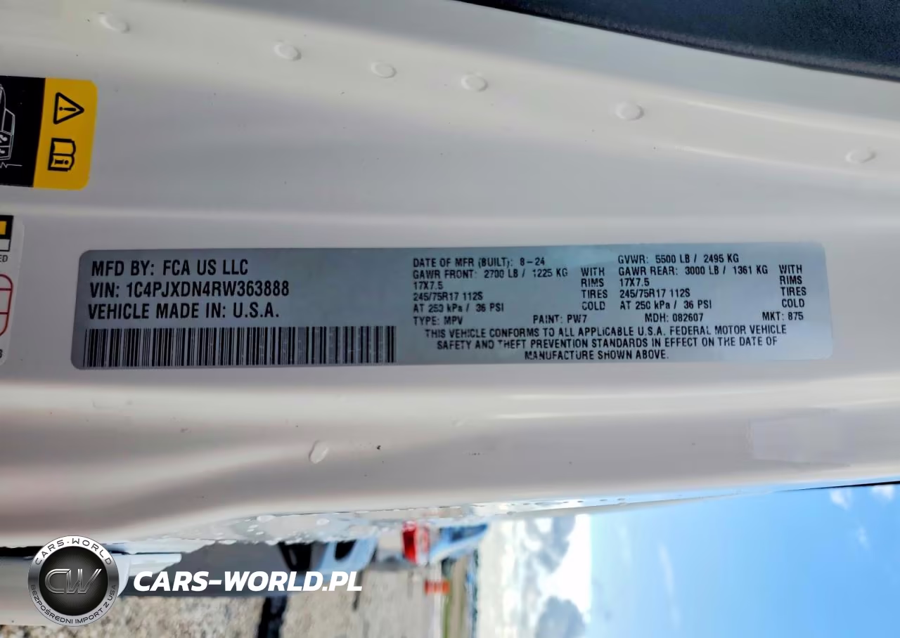 2024 Jeep Wrangler Sport VIN:1C4PJXDN4RW363888 - 13