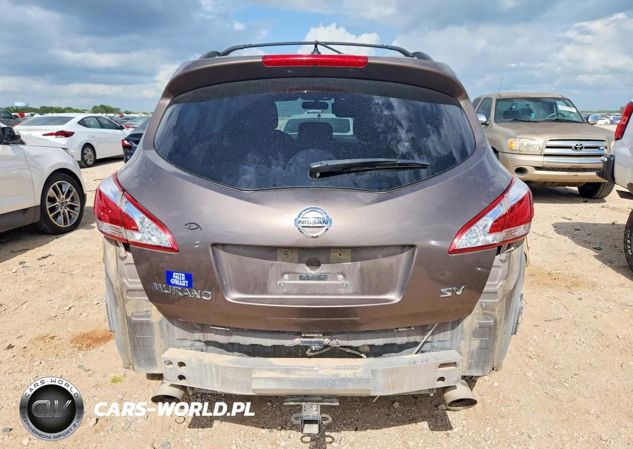 2012 Nissan Murano S VIN:JN8AZ1MU1CW115872 - 6