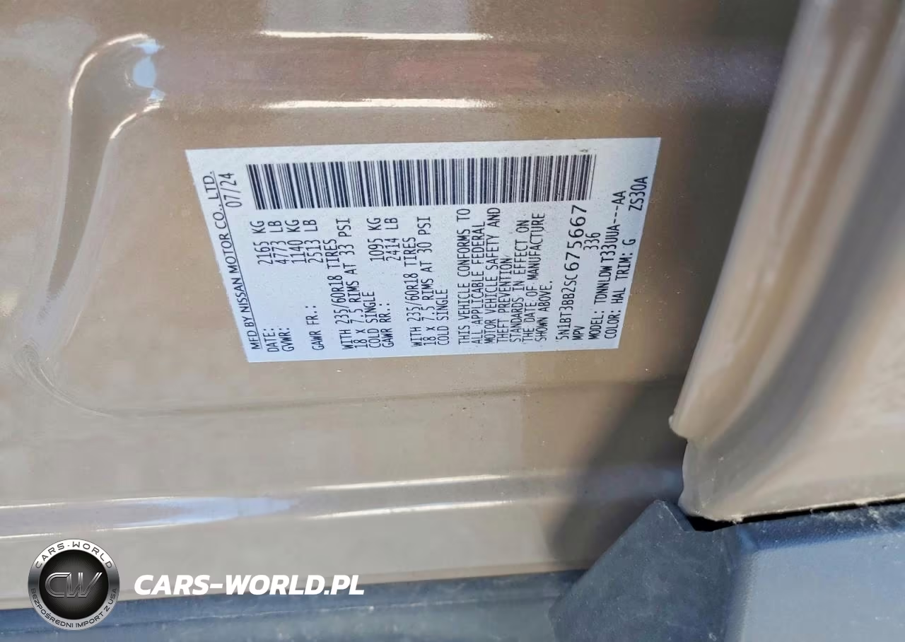 2025 Nissan Rogue Sv VIN:5N1BT3BB2SC675667 - 13