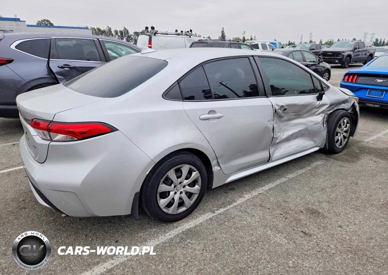 2021 Toyota Corolla Le VIN:5YFEPMAE5MP150362 - 3