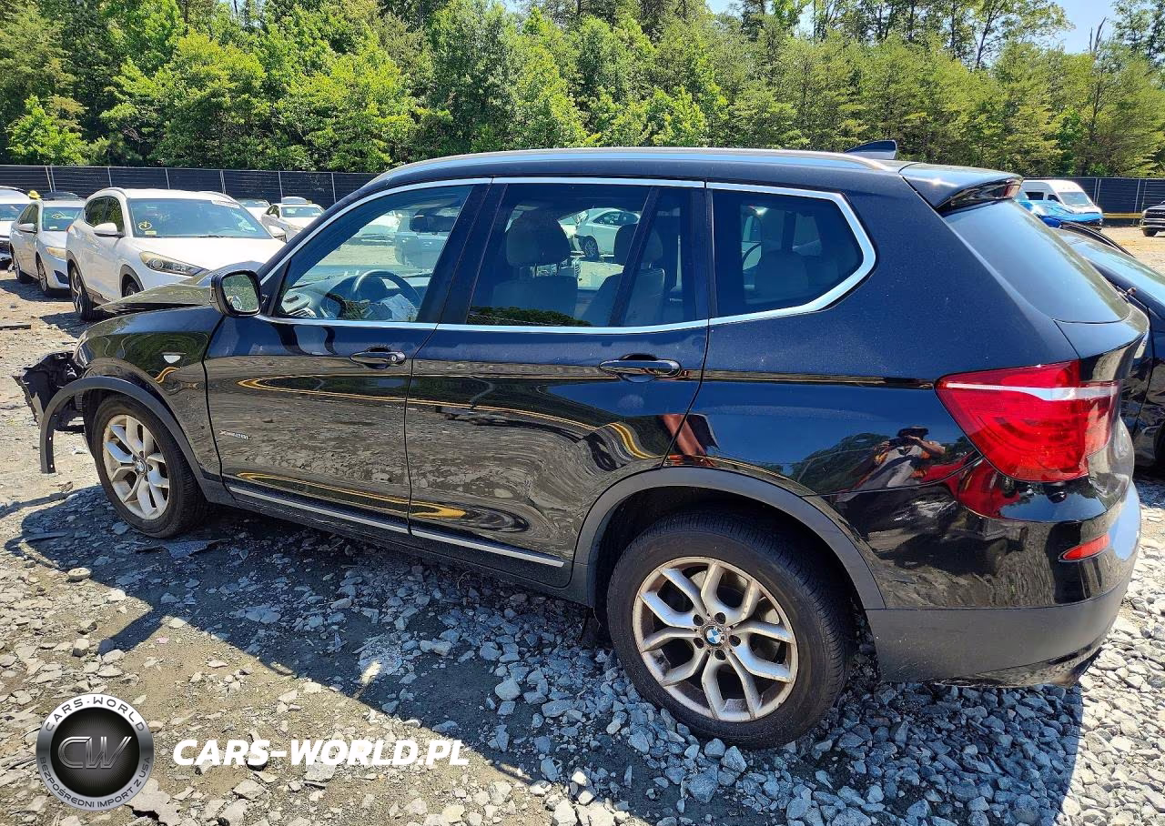 2013 BMW X3 xDrive28I VIN:5UXWX9C53D0D00012 - 2