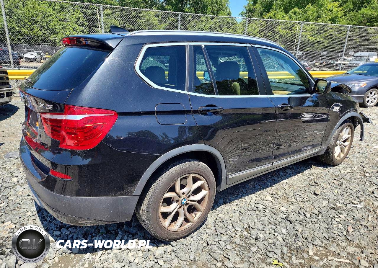 2013 BMW X3 xDrive28I VIN:5UXWX9C53D0D00012 - 3