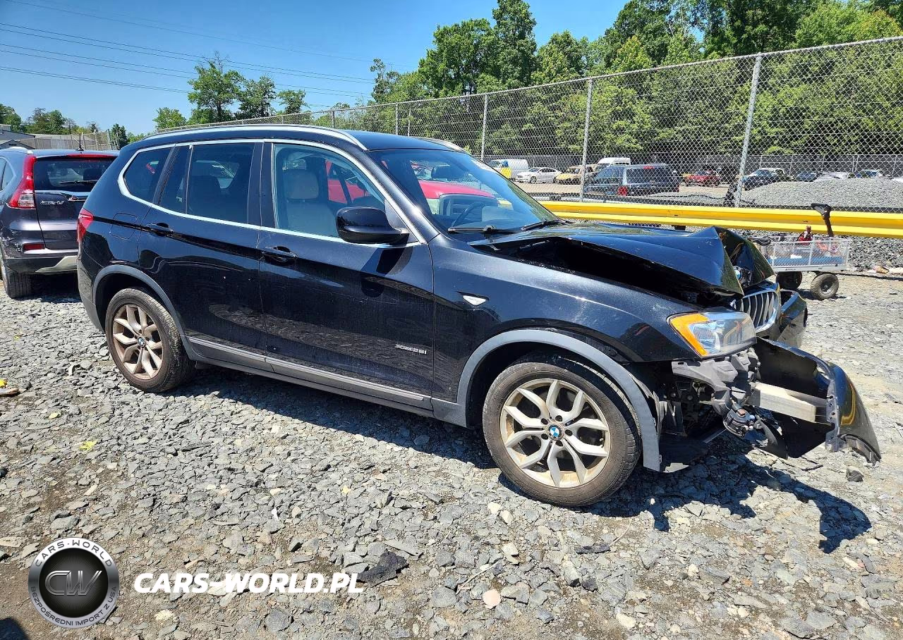 2013 BMW X3 xDrive28I VIN:5UXWX9C53D0D00012 - 4