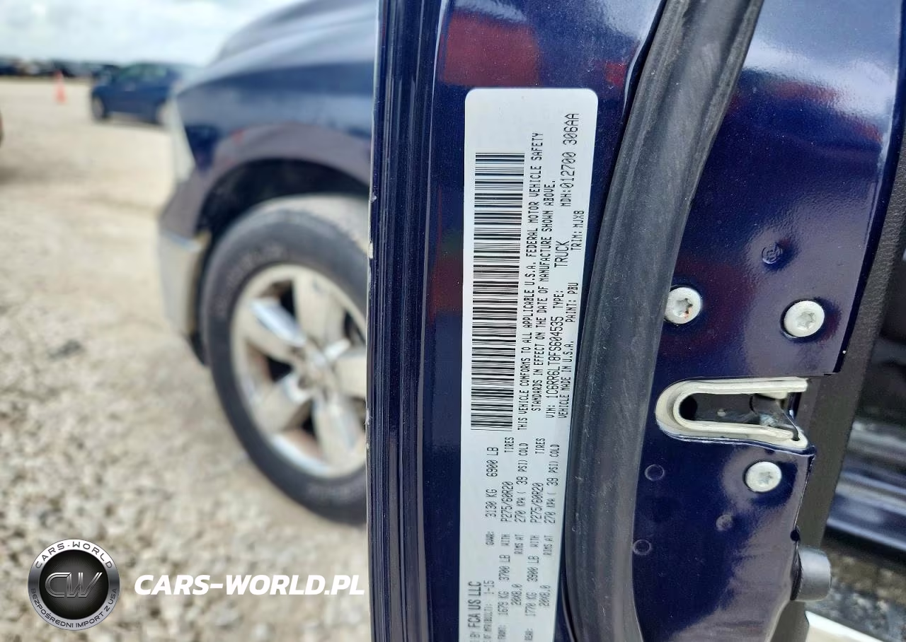 2015 Ram 1500 Slt VIN:1C6RR6LT8FS604535 - 12