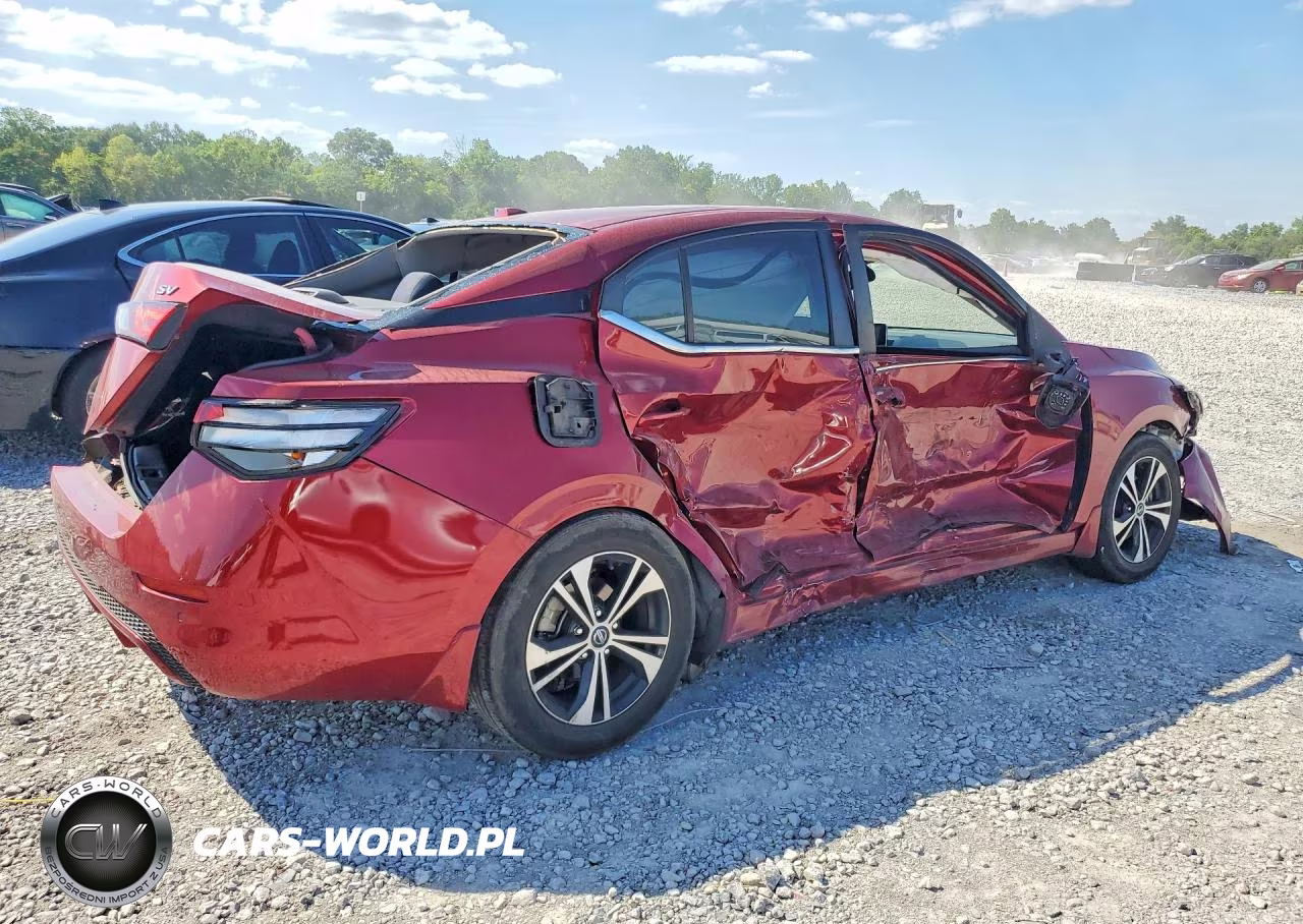2020 Nissan Sentra Sv VIN:3N1AB8CV5LY241831 - 3