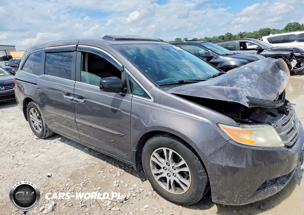 2012 Honda Odyssey Exl VIN:5FNRL5H68CB076012 - 4