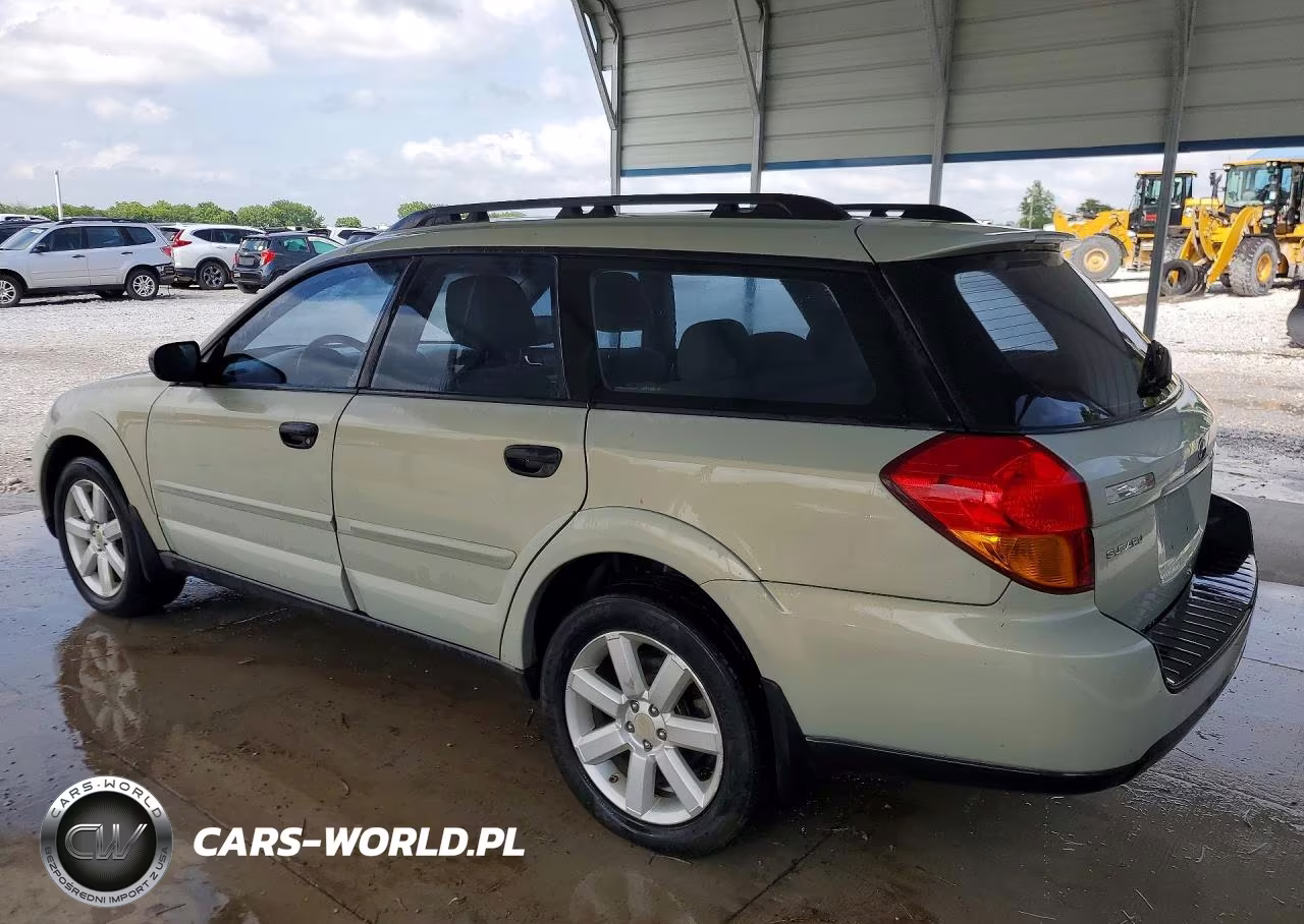 2007 Subaru Outback Outback 2.5I VIN:4S4BP61C777331607 - 2