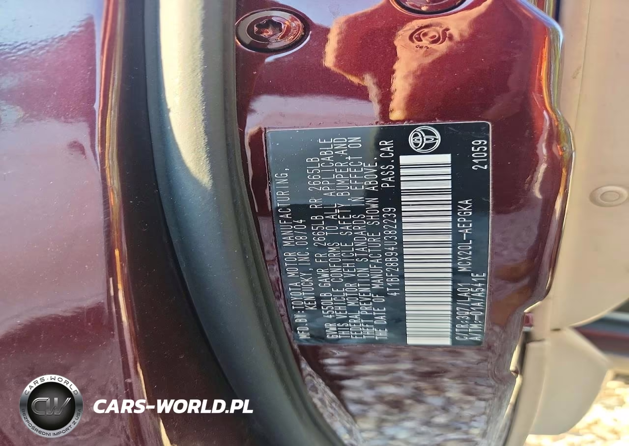 2004 Toyota Avalon Xls VIN:4T1BF28B94U382239 - 12