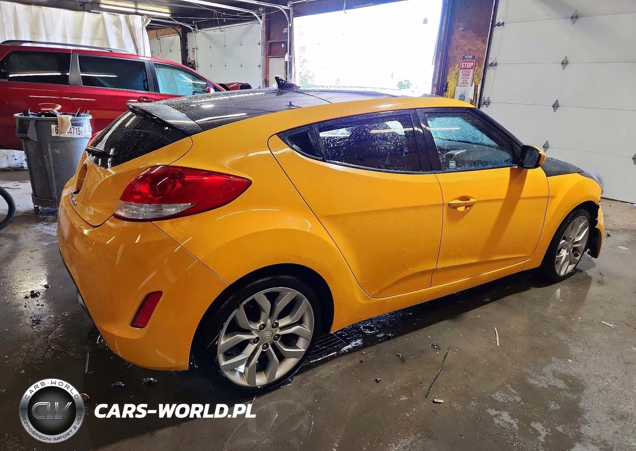 2012 Hyundai Veloster Base VIN:KMHTC6AD2CU078667 - 3