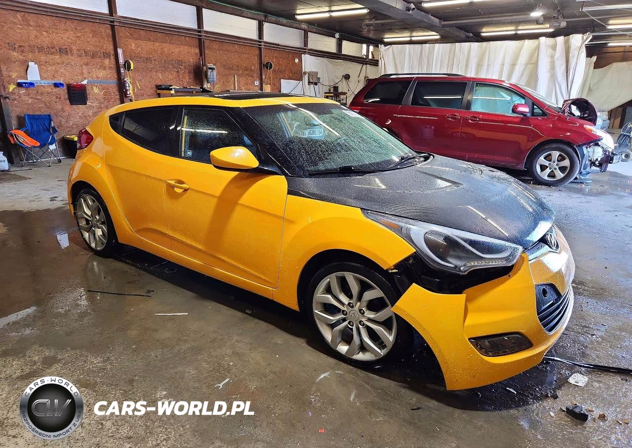 2012 Hyundai Veloster Base VIN:KMHTC6AD2CU078667 - 4