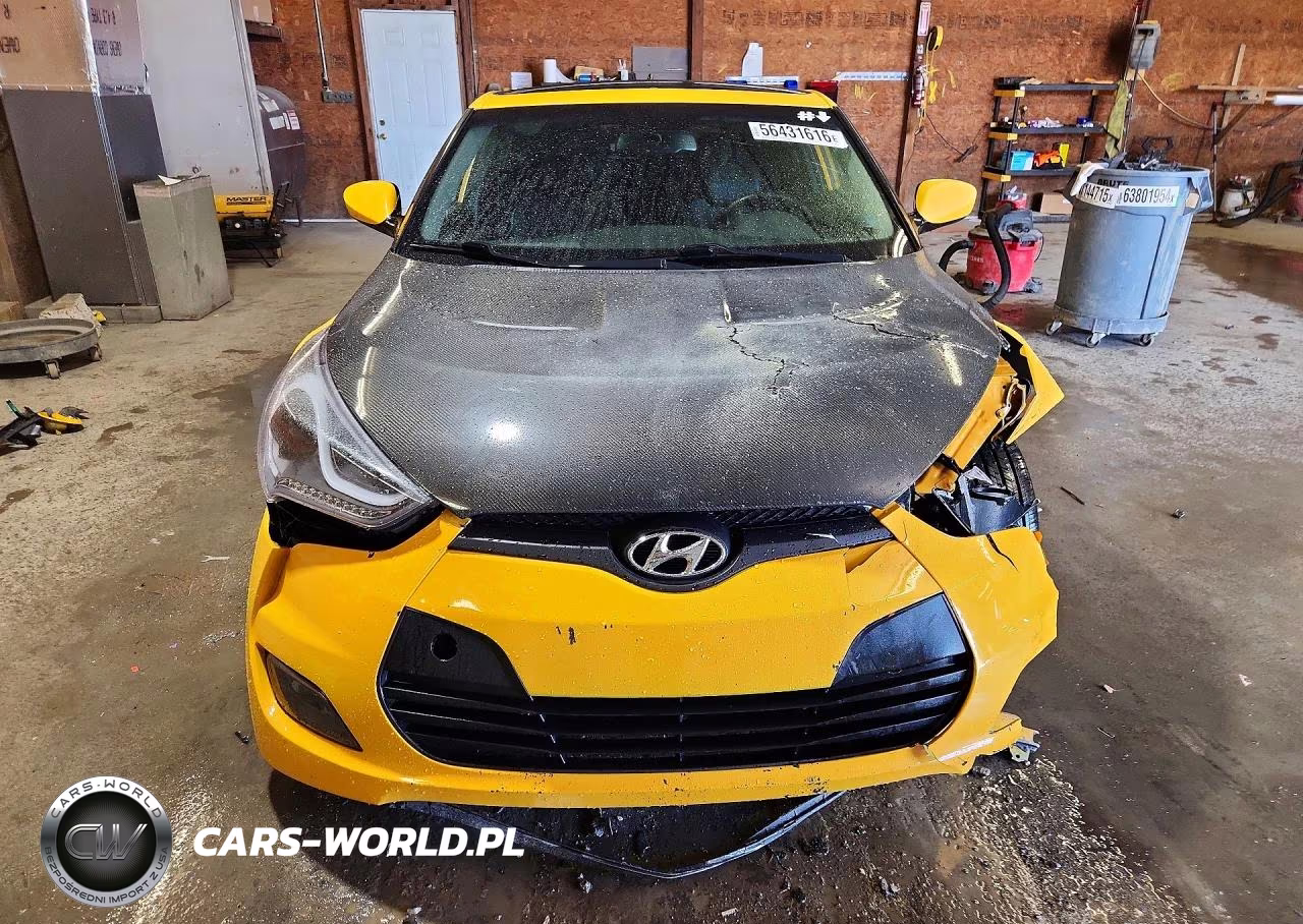 2012 Hyundai Veloster Base VIN:KMHTC6AD2CU078667 - 5