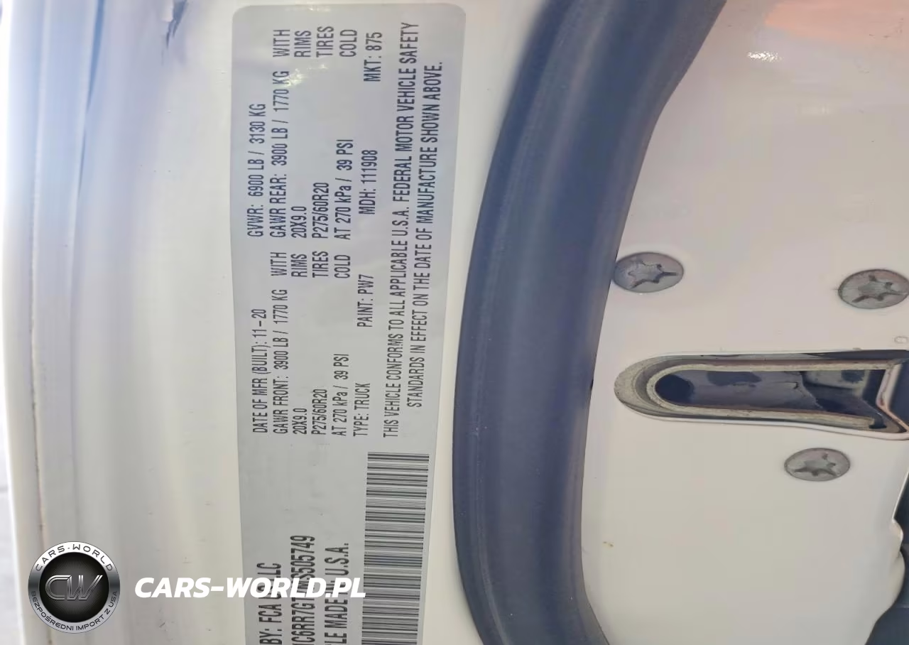 2021 Ram 1500 Classic Slt VIN:1C6RR7GT7MS505749 - 13