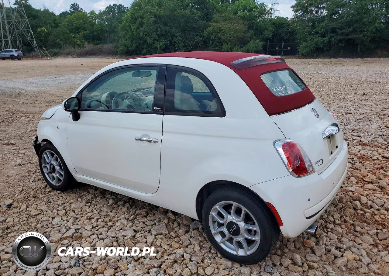 2015 Fiat 500 Pop VIN:3C3CFFDR6FT545448 - 2