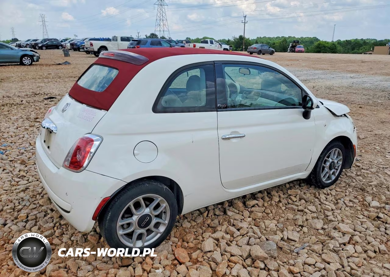 2015 Fiat 500 Pop VIN:3C3CFFDR6FT545448 - 3
