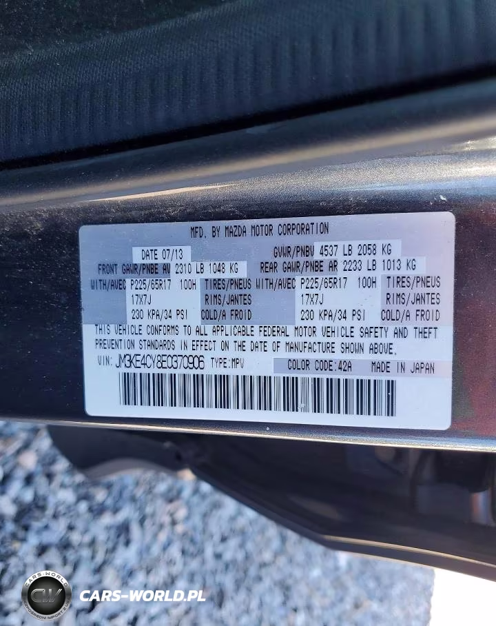 2014 Mazda Cx-5 Touring VIN:JM3KE4CY8E0370906 - 13