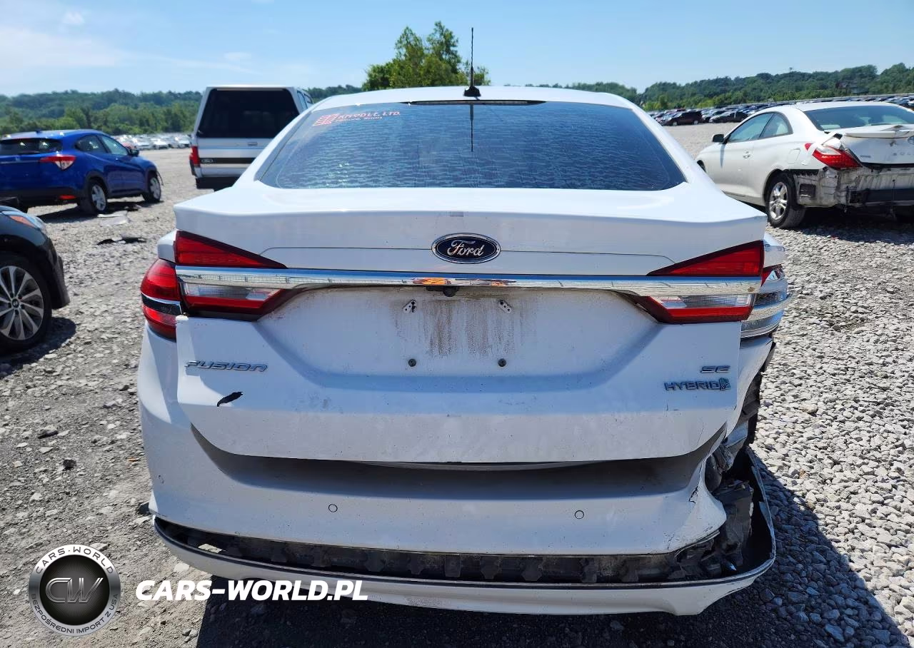 2018 Ford Fusion Se Hybrid VIN:3FA6P0LU2JR235110 - 6