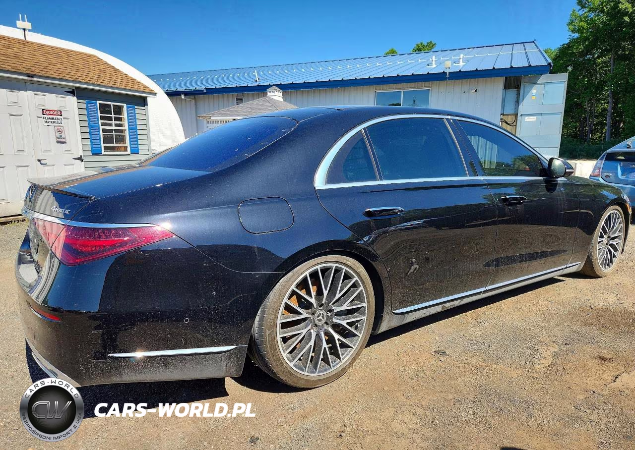 2022 Mercedes-Benz S 500 4Matic VIN:W1K6G6DB5NA073313 - 3