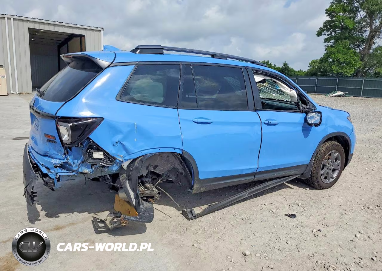 2025 Honda Passport VIN:5FNYF8H63SB016741 - 3