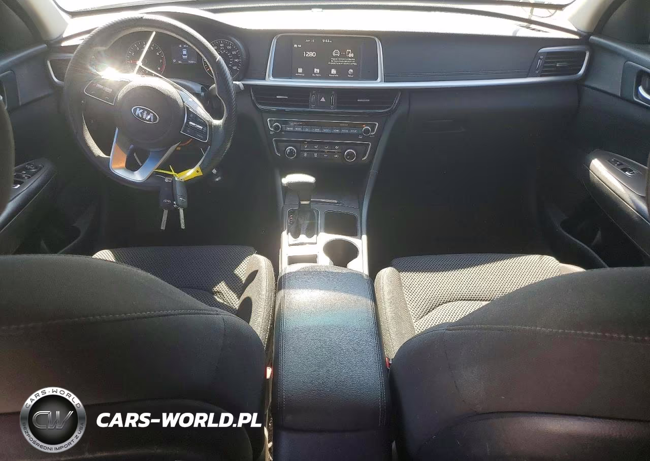 2019 Kia Optima Lx VIN:5XXGT4L33KG345558 - 8