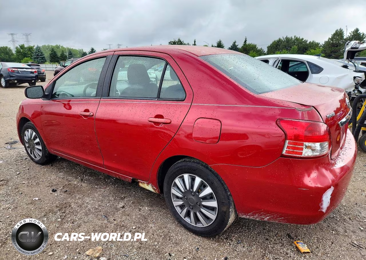2007 Toyota Yaris Base VIN:JTDBT923371040136 - 2