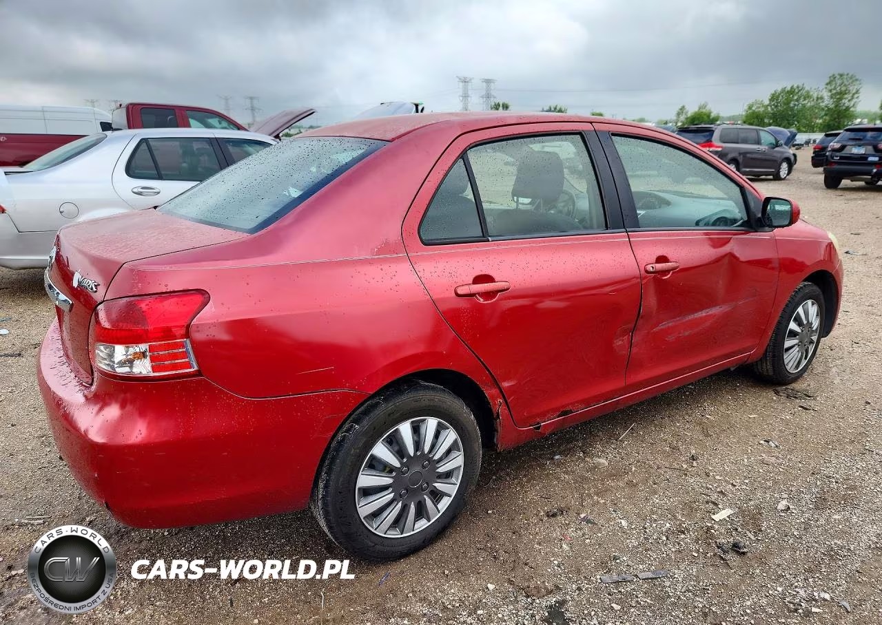 2007 Toyota Yaris Base VIN:JTDBT923371040136 - 3