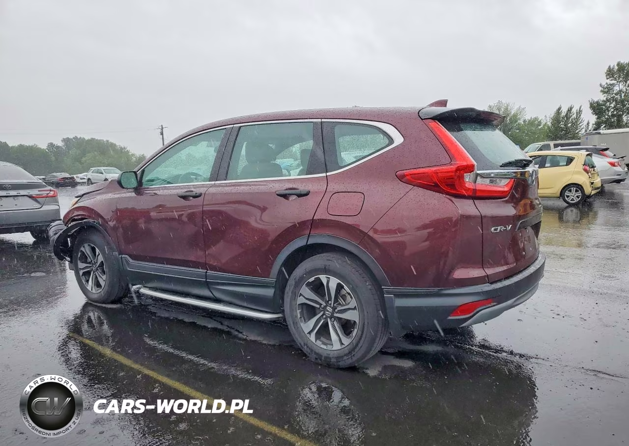 2019 Honda Cr-V Lx VIN:5J6RW6H34KL000876 - 2