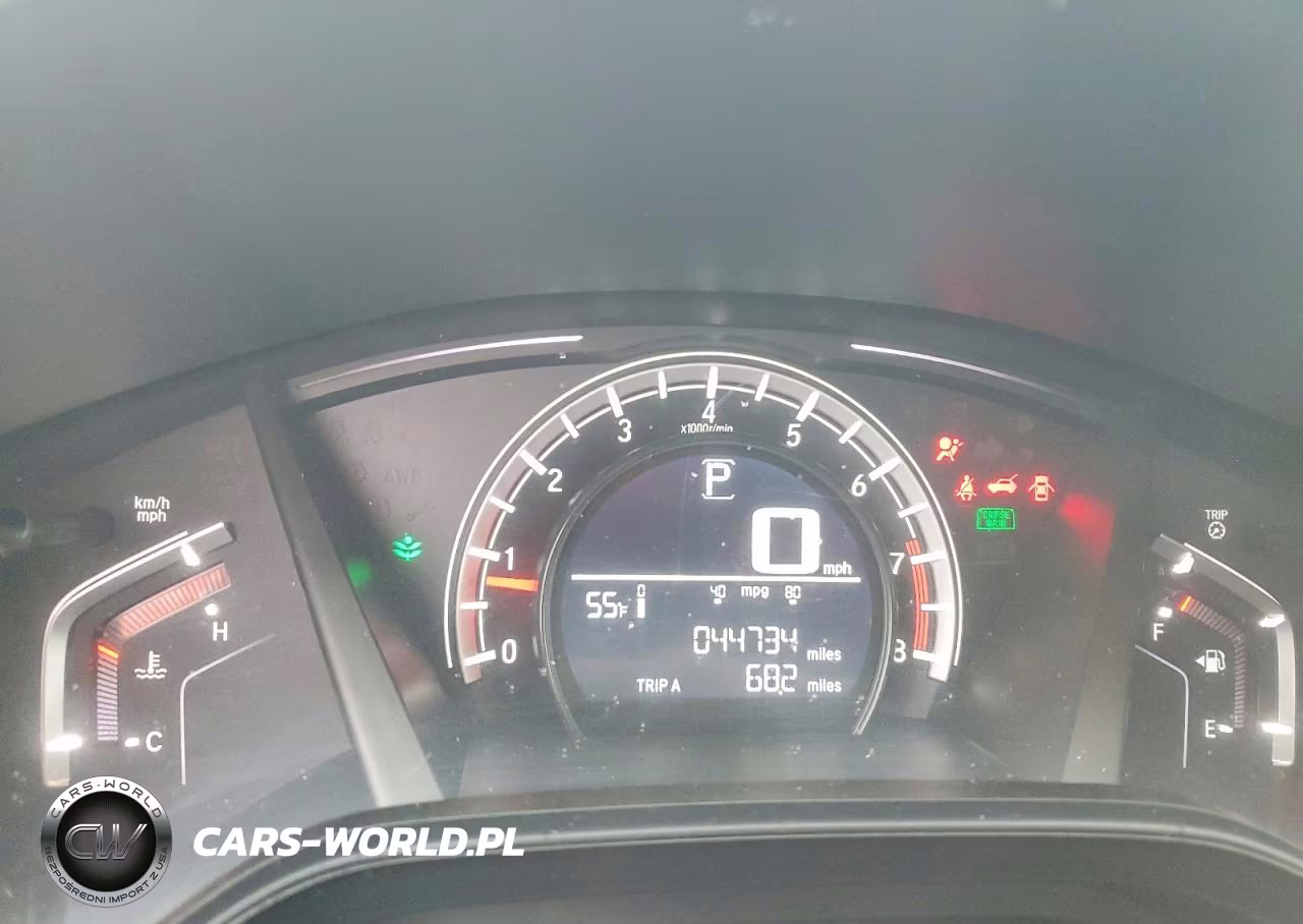 2019 Honda Cr-V Lx VIN:5J6RW6H34KL000876 - 9