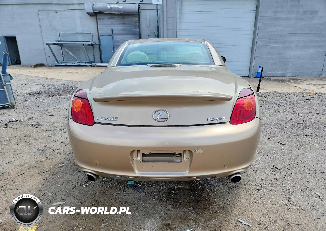 2004 Lexus Sc 430 VIN:JTHFN48YX40049823 - 6