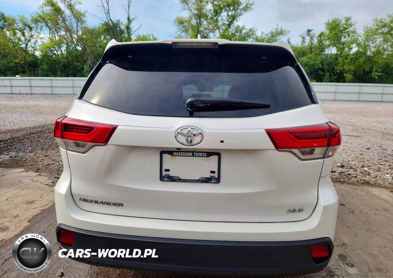 2019 Toyota Highlander Xle VIN:5TDKZRFH5KS560824 - 6