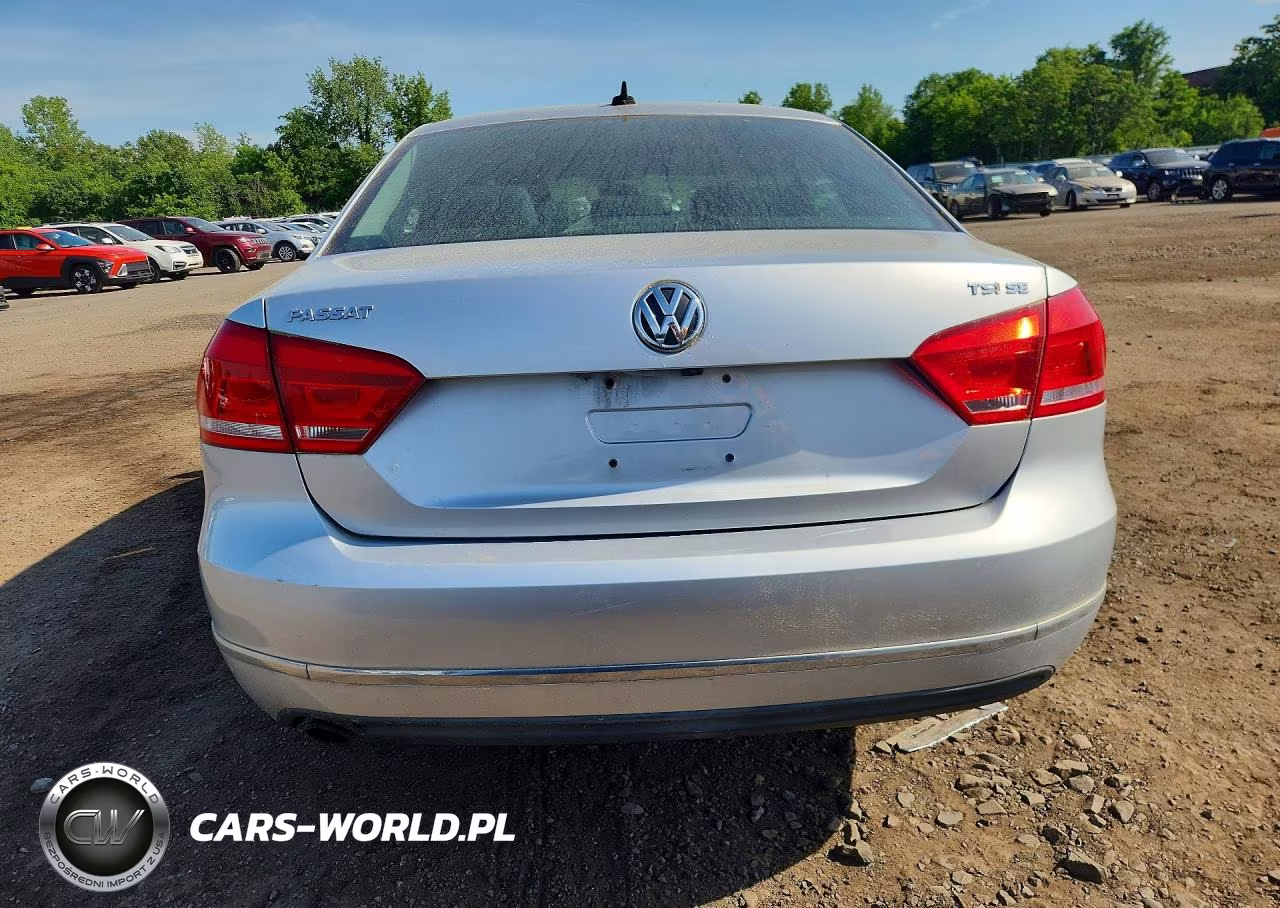 2015 Volkswagen Passat Se VIN:1VWBT7A34FC004428 - 6