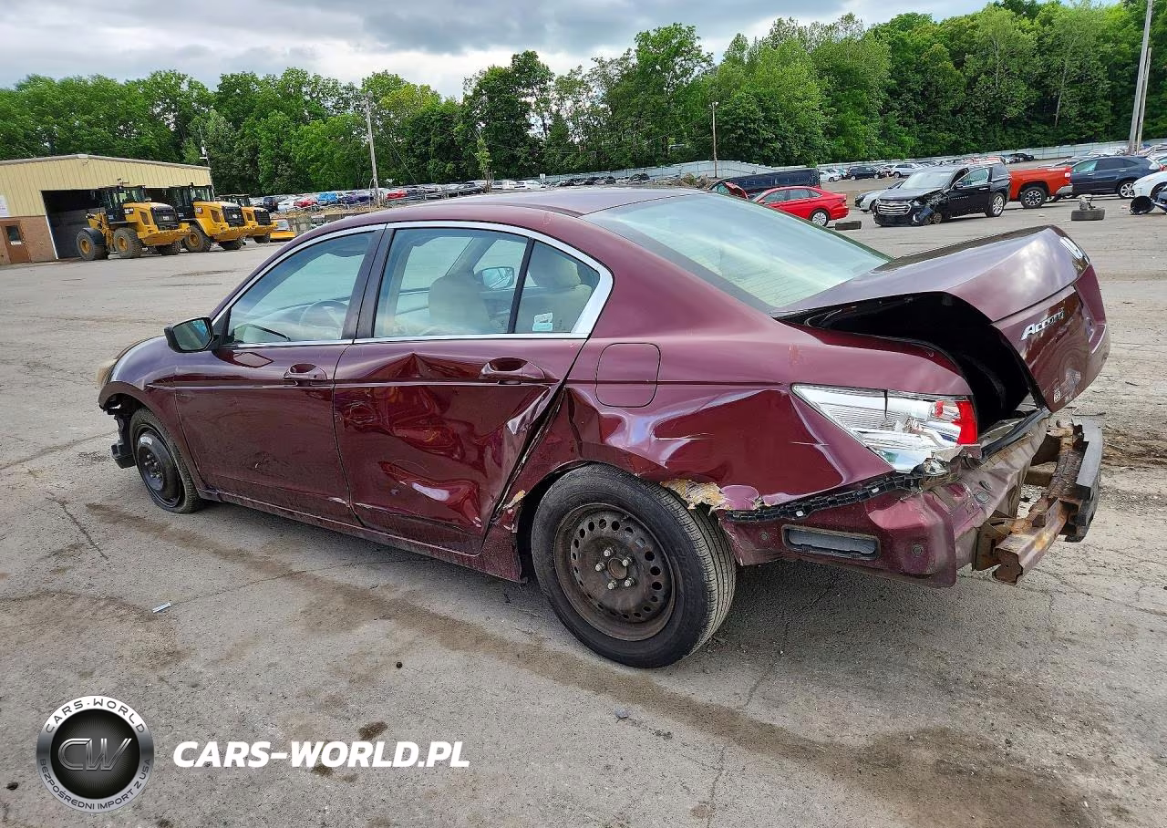 2009 Honda Accord Lx VIN:1HGCP263X9A187262 - 2