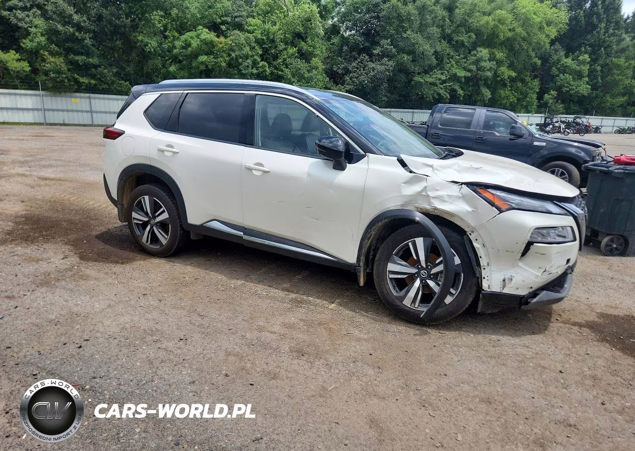 2021 Nissan Rogue Sl VIN:JN8AT3CA3MW026892 - 4