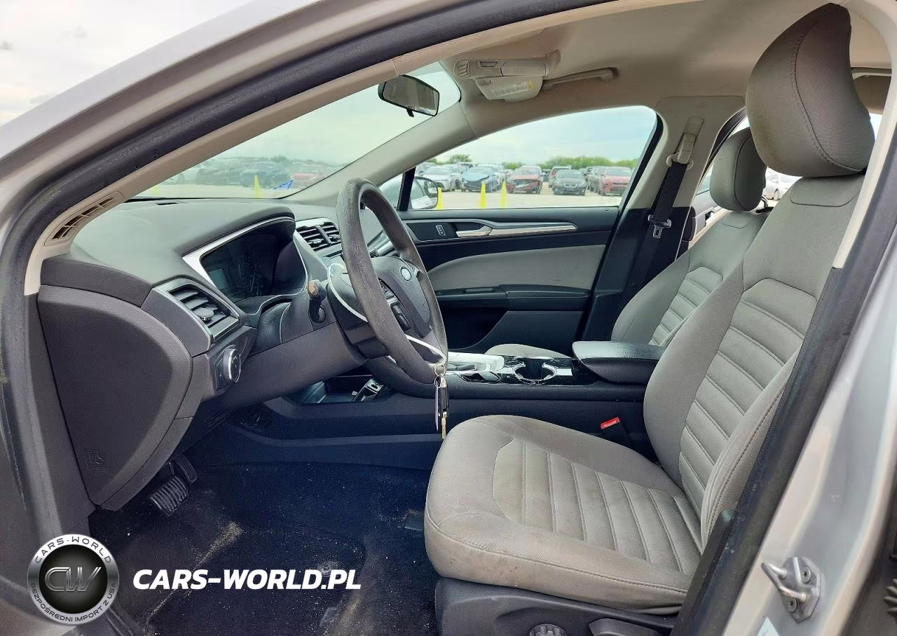 2014 Ford Fusion S VIN:1FA6P0G73E5372893 - 7