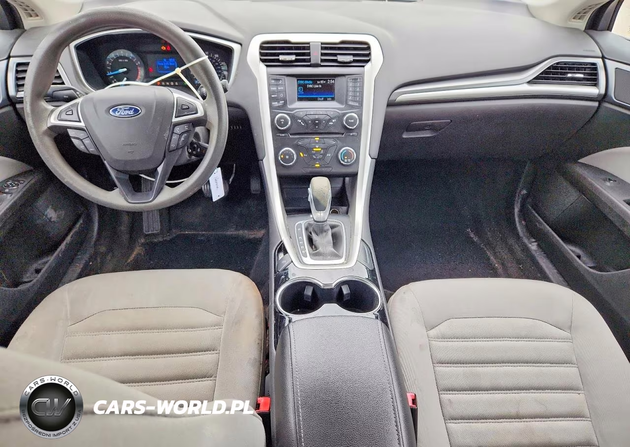 2014 Ford Fusion S VIN:1FA6P0G73E5372893 - 8