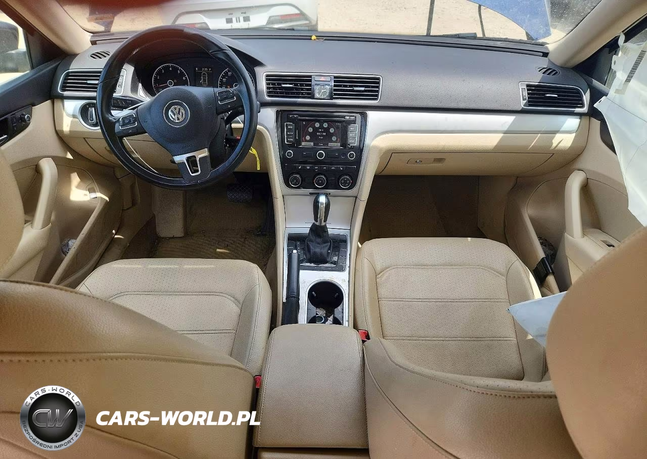 2013 Volkswagen Passat Se VIN:1VWBH7A37DC132855 - 8
